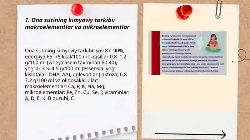Ona suti tarkibi 3