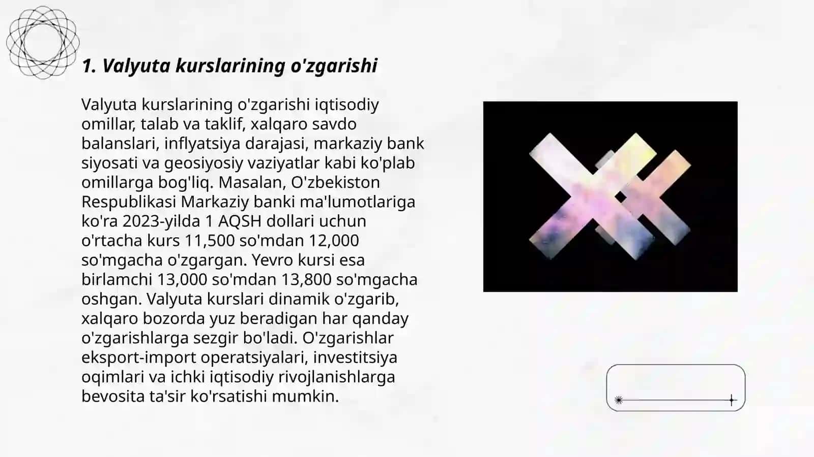 Valyuta mablag'lari xarakati taxlili 3