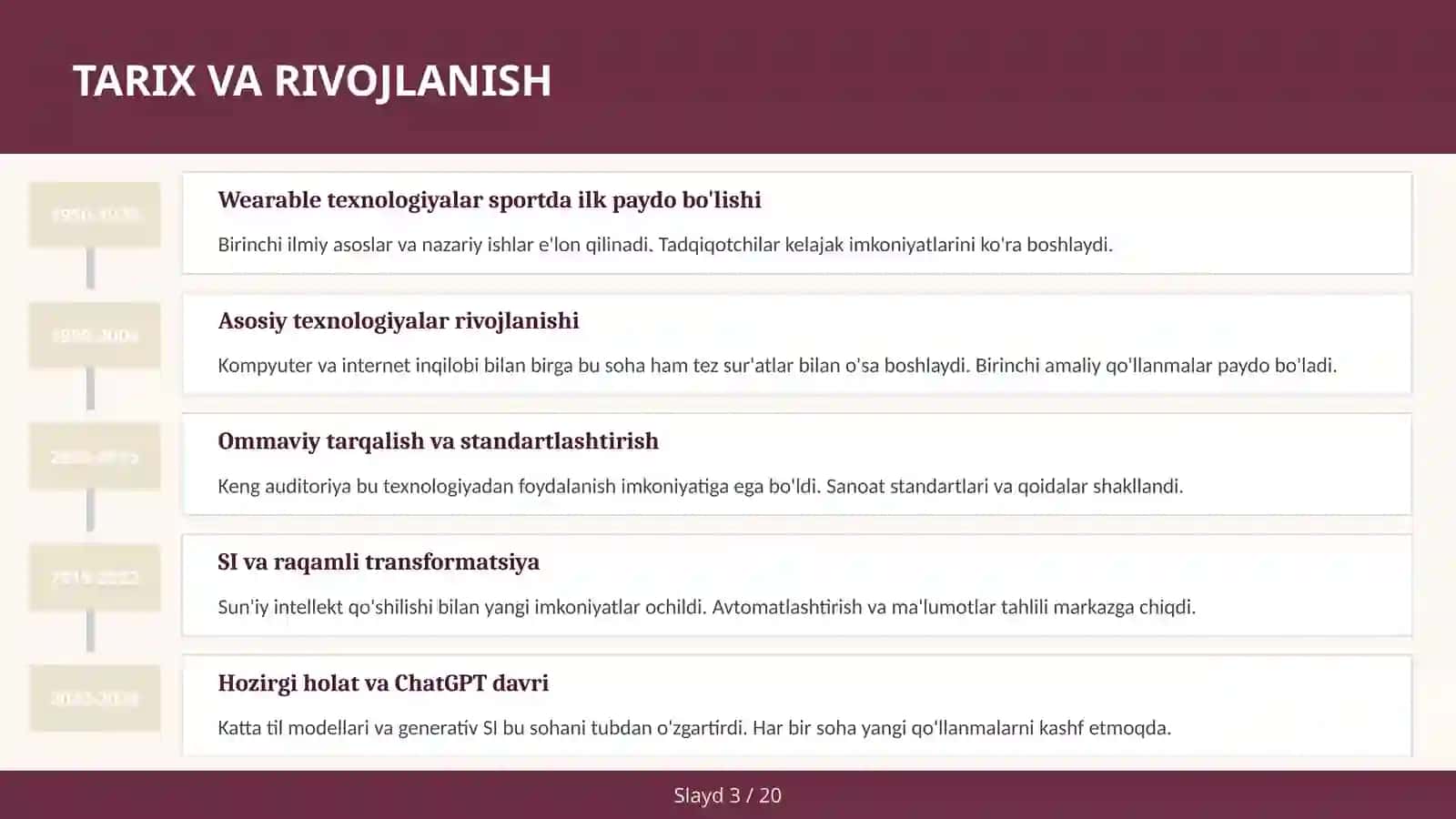 WEARABLE TEXNOLOGIYALAR SPORTDA 3