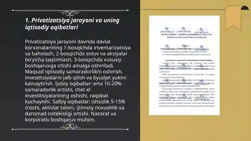 O'tish davri iqtisodiyotning o'ziga xos xususiyatlari 3