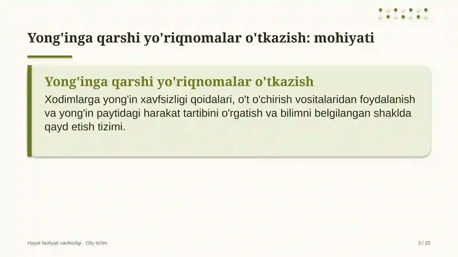 bolalar shifoxonalarida yong'inga qarshi yo'riqnomalar o'tkazish 9909 3