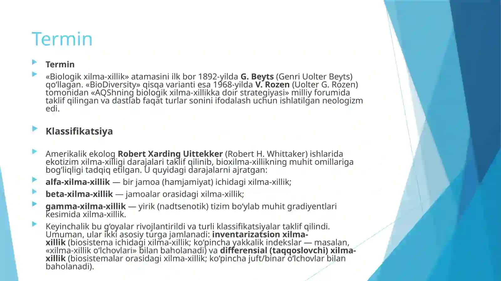 Biologik xilma-xillik va atrof muhit muhofazasi 3