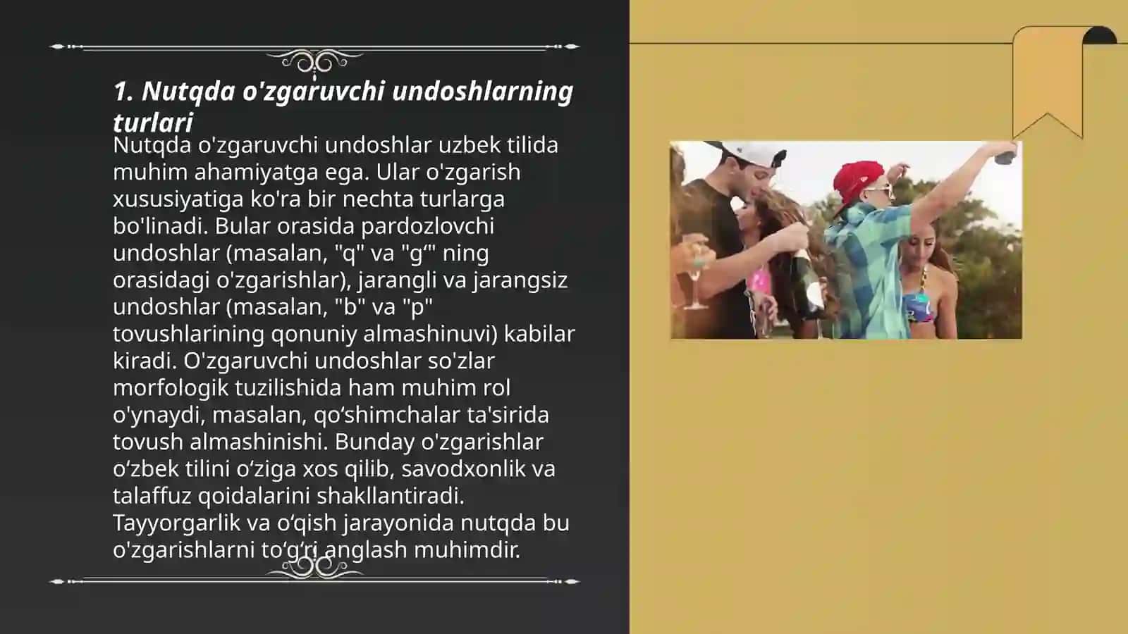 Nutqda o'zgaruvchi undoshlar 3