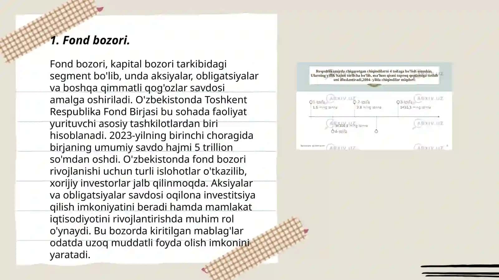 Qozog‘iston mamlakatining investitsiya muhitini o’rganish 3