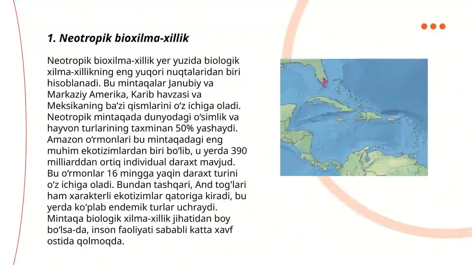 Neotropik Avstraliya zogeografik viloyati Xoldorova Muslimabonu 3