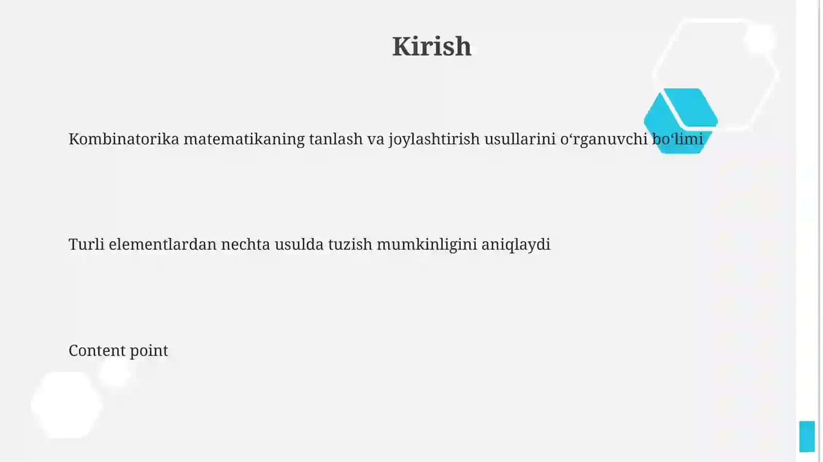 Kombinatorika elementlari 3