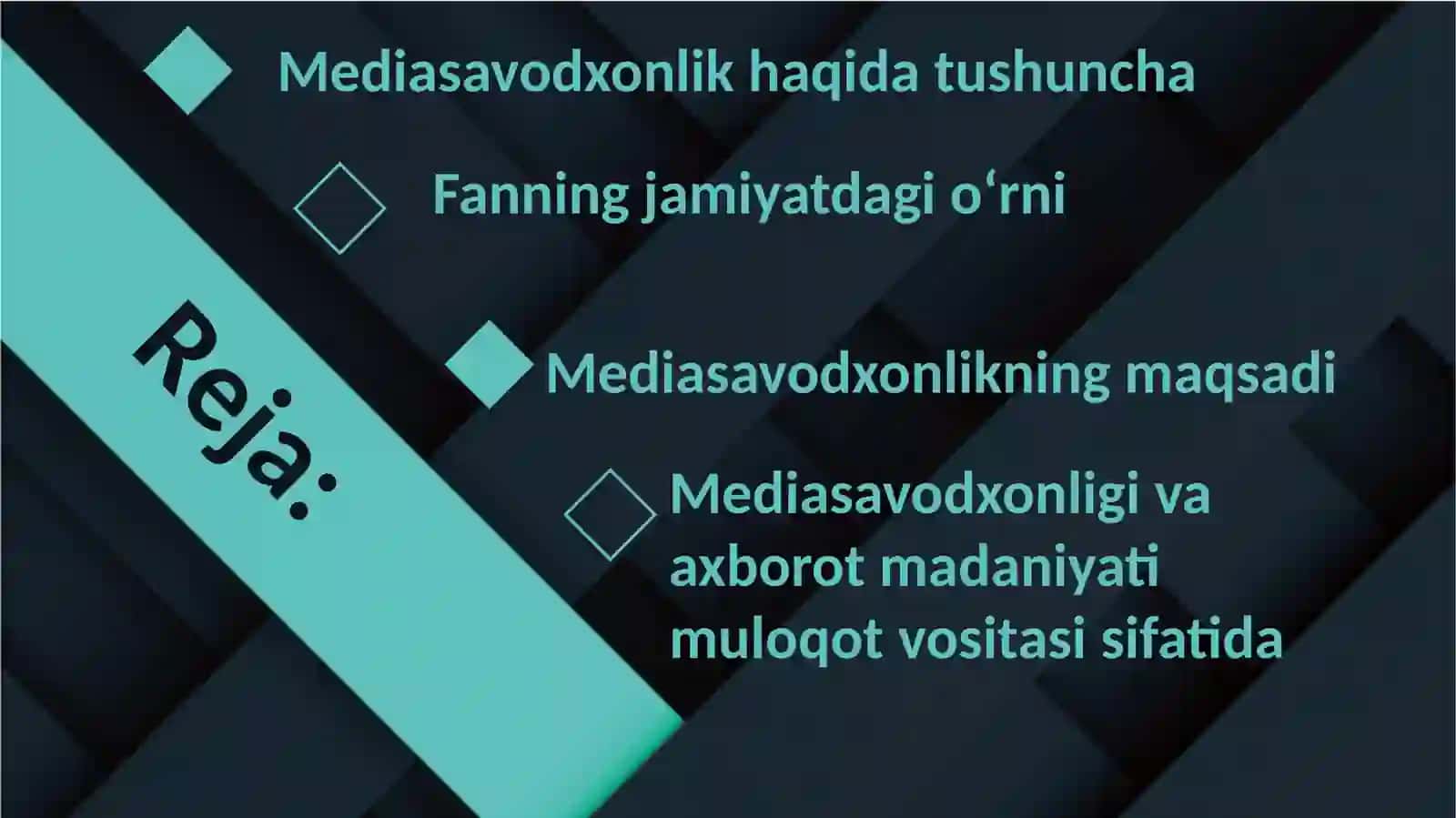 Mediasavodxonlikning asosiy tushunchalari va ahmiyati 3