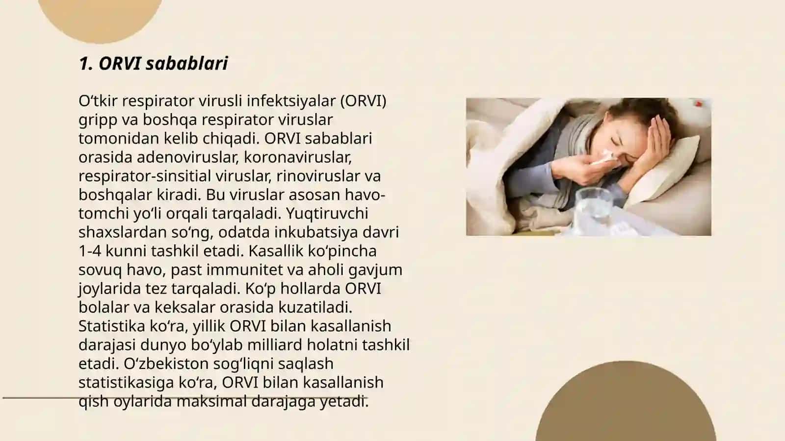 ORVI sabablari 3