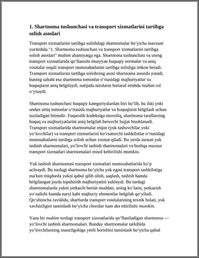 TRANSPORT XIZMATLARINI TARTIBGA SOLISHDAGI SHARTNOMALAR 3