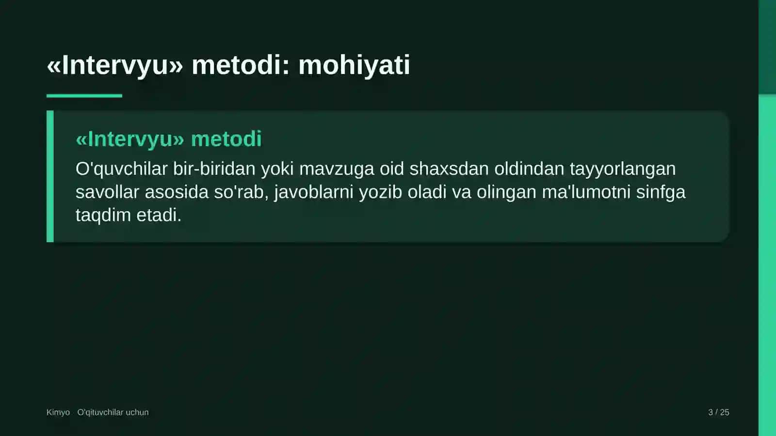 kimyo darslarida intervyu metodidan foydalanish 7944 3