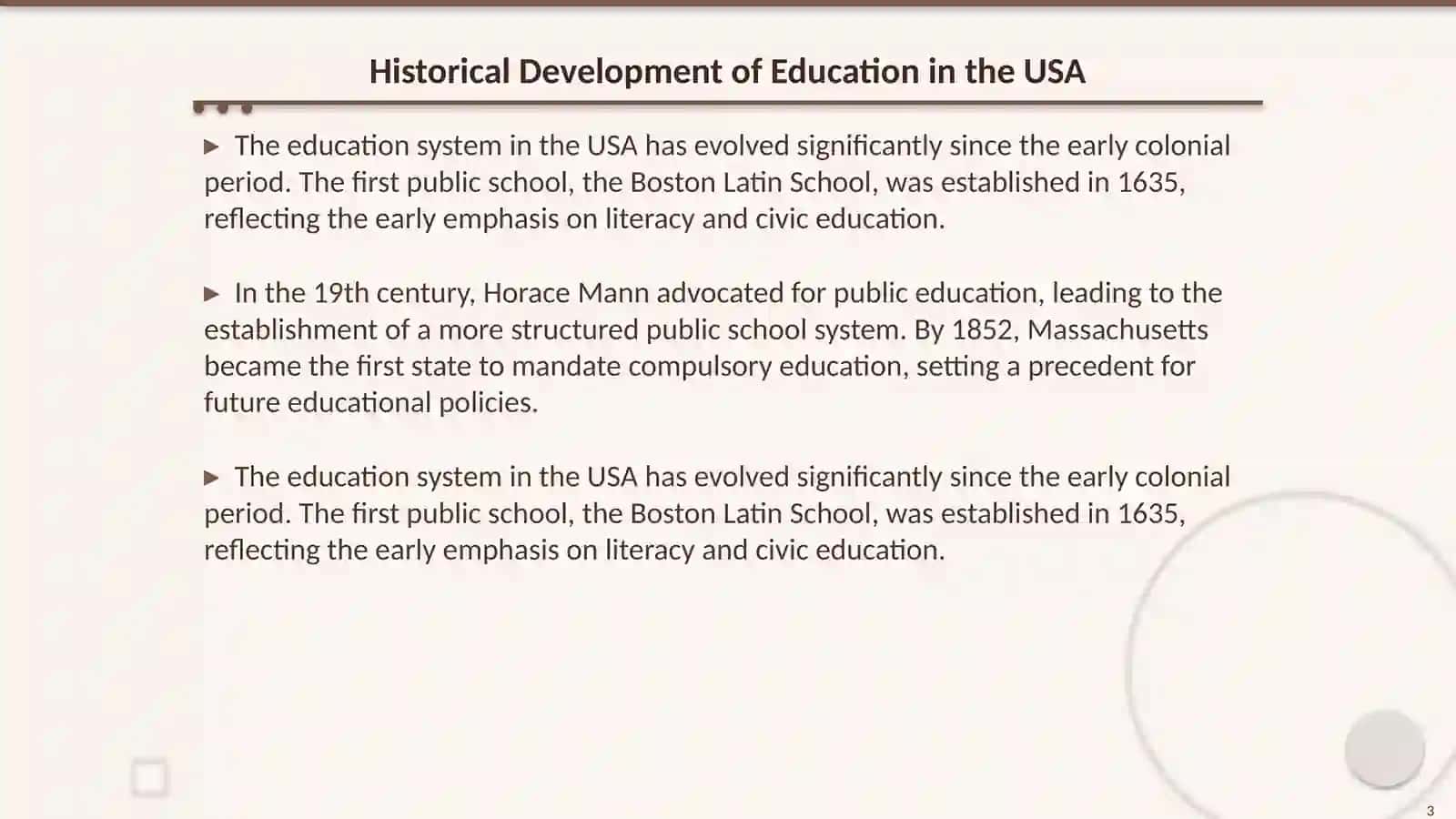 Education system in the USA 3