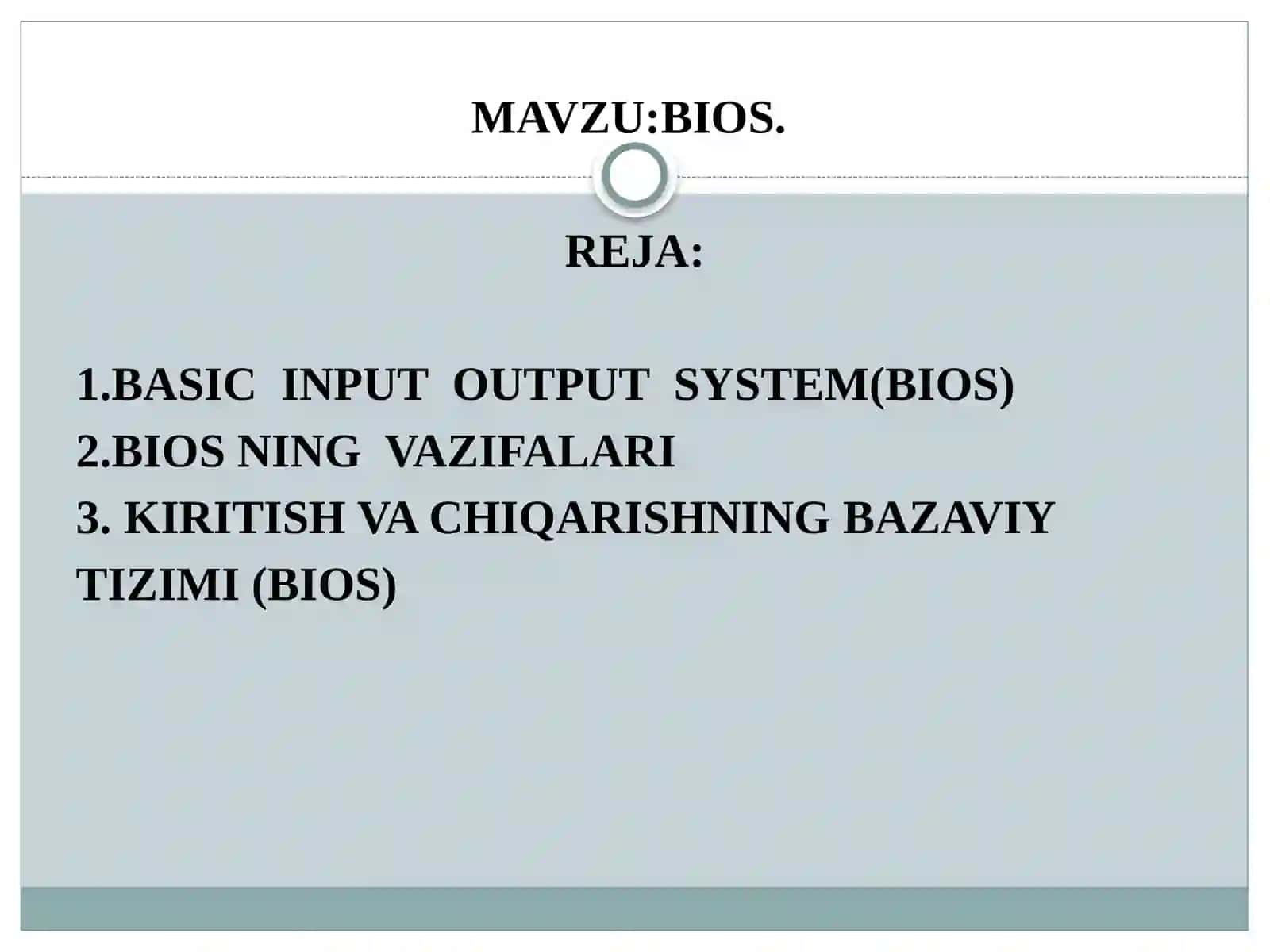 BIOS 3