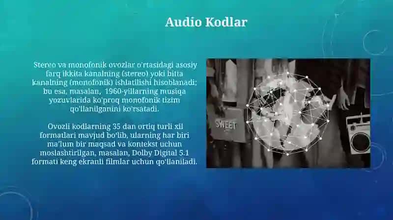 Media Kodlari va Konvensiyalari 3