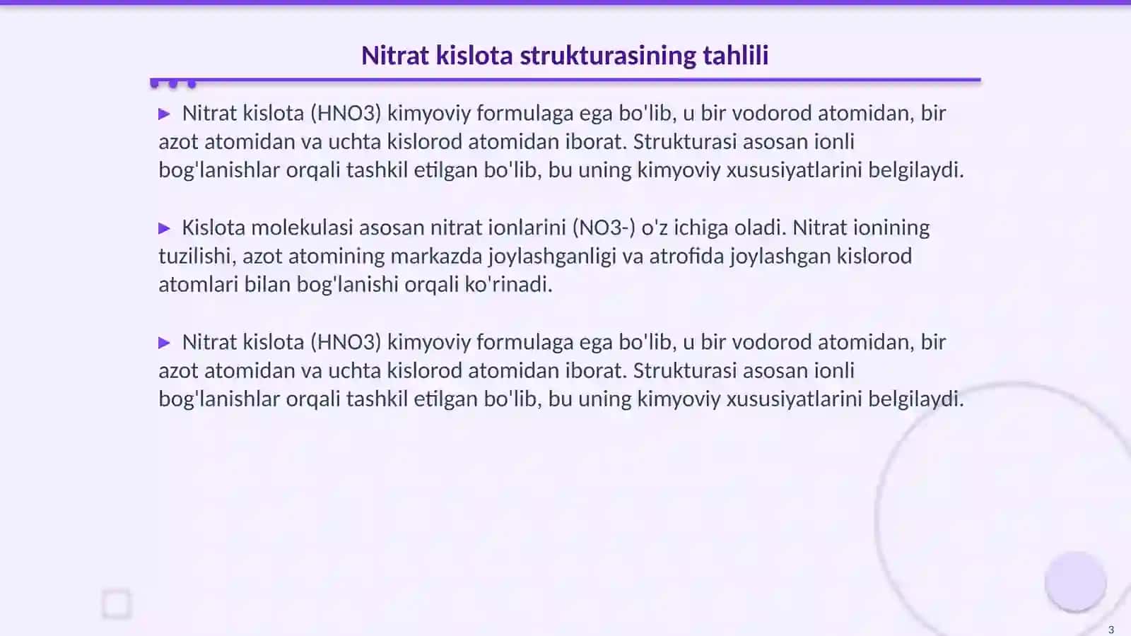 Nitrat kislota 3
