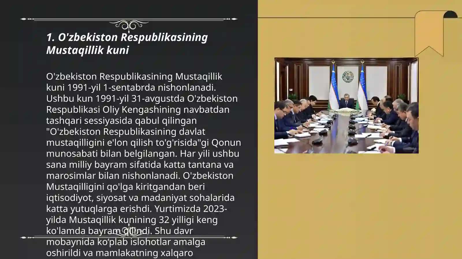 O'zbekiston Respublikasining Mustaqillik kuni 3