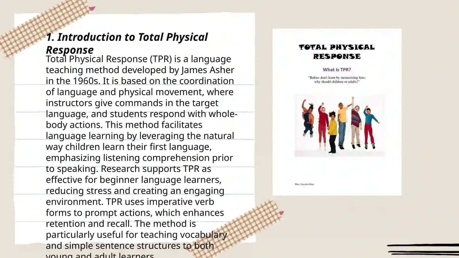 Total Physical Response 3