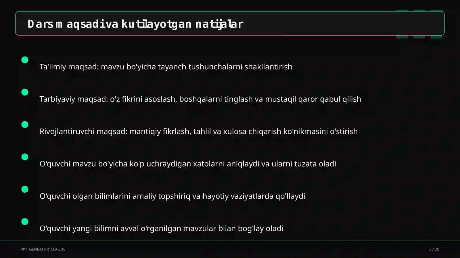 Huquq tushunchasi va huquqiy normalar (9-sinf) 3