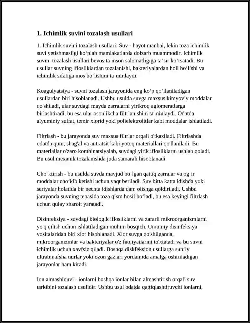 BUXORO VILOYAT PESHKU TUMAN 8-MAKTAB 8A-SINF REFERATI 3