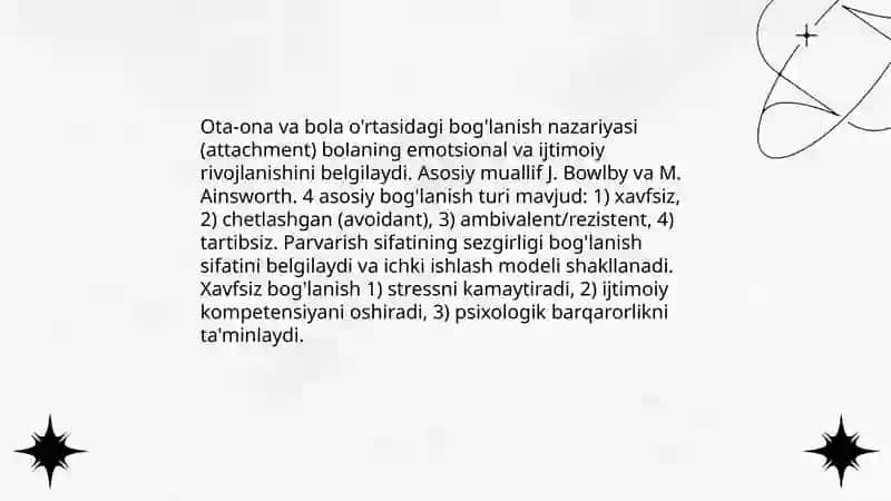 Ota ona bola munosabatlari tizimi 3