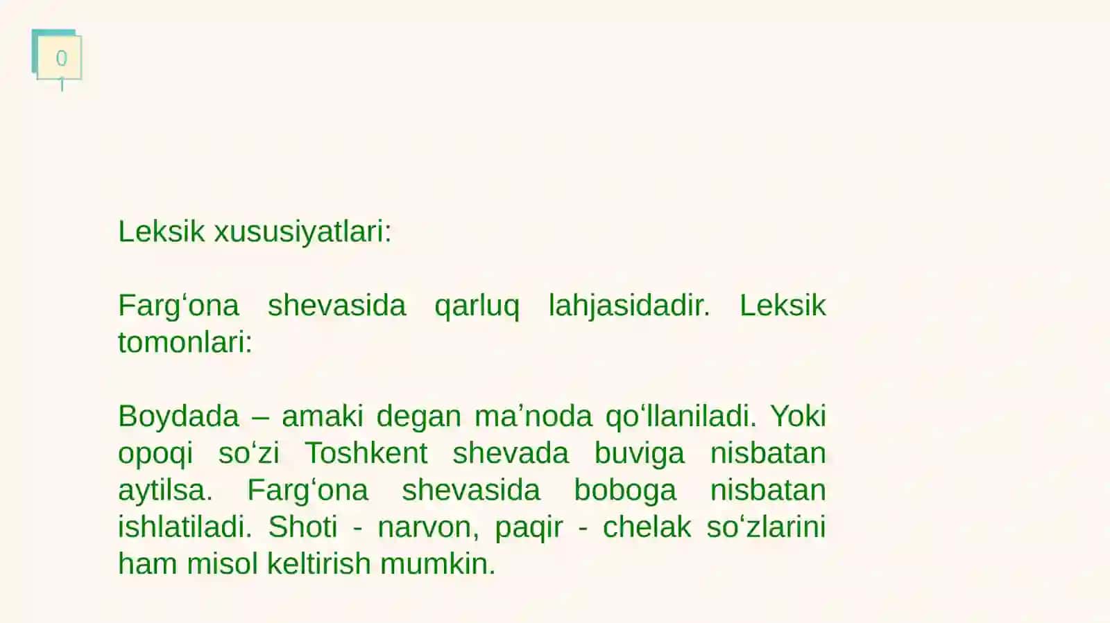 fargʻona shevasi 3