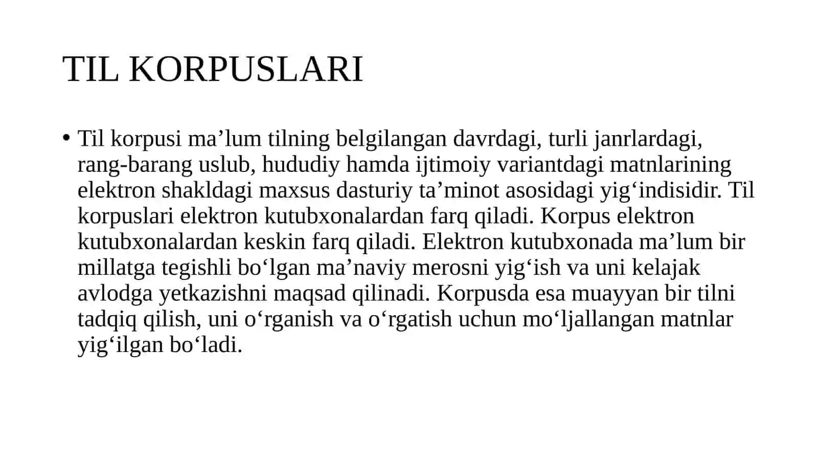 Korpus lingvistikasi 3