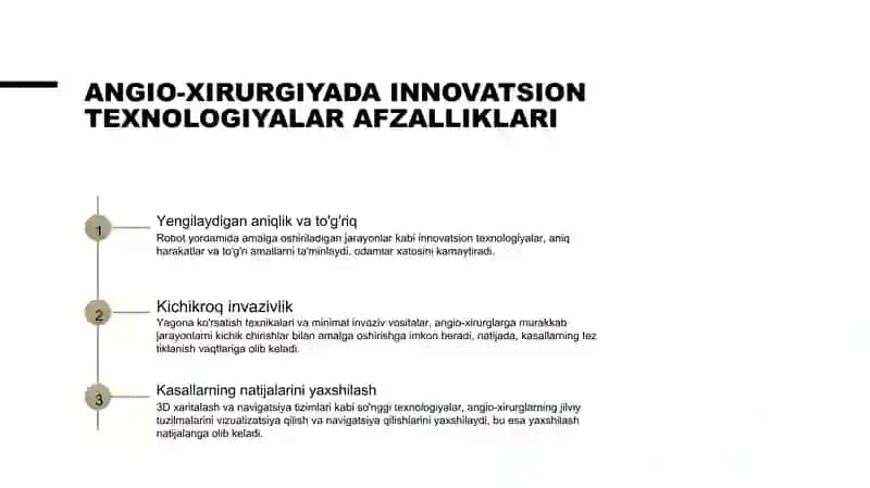 Angioxirurgiyada innovatsion texnologiyalarni qo'llash 3