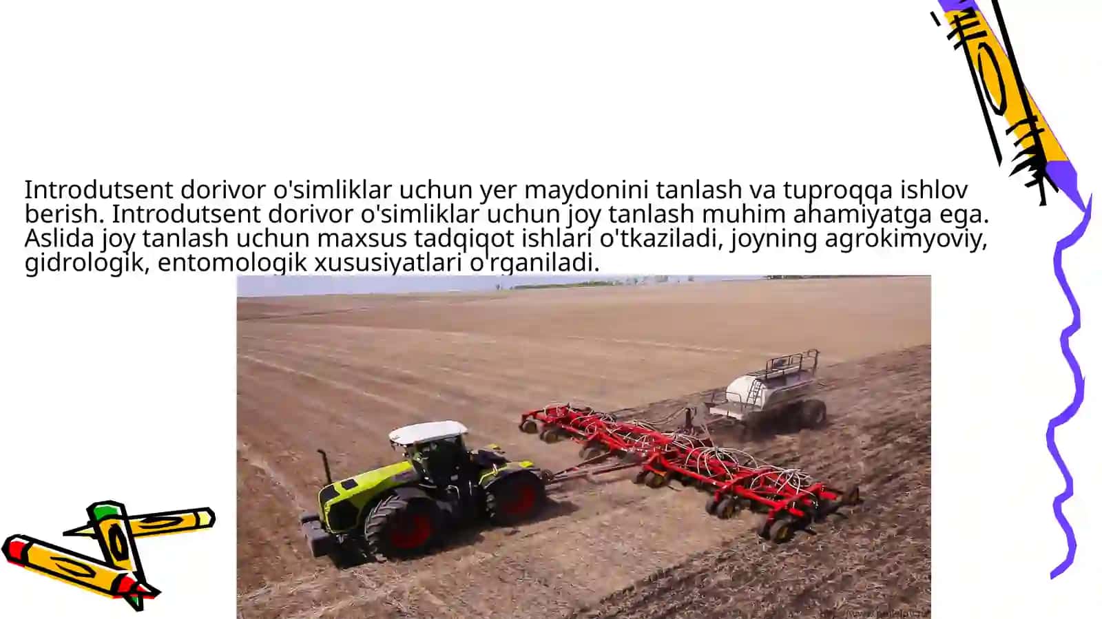 Agrotexnologiyalari va Innovatsion rivojlanish Insitituti Dorivor o’simliklarni yetishtirish va qayta ishlash texnologiyasi ta’lim yo’nalishi 3