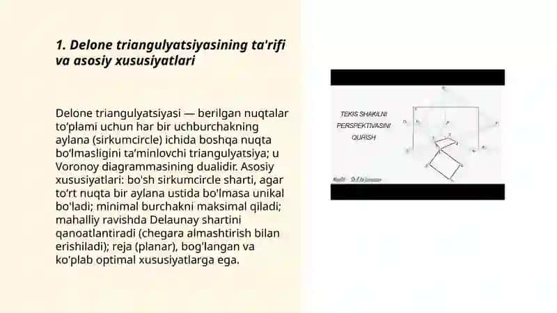 Delone triangulyatsiyasini qurish 3