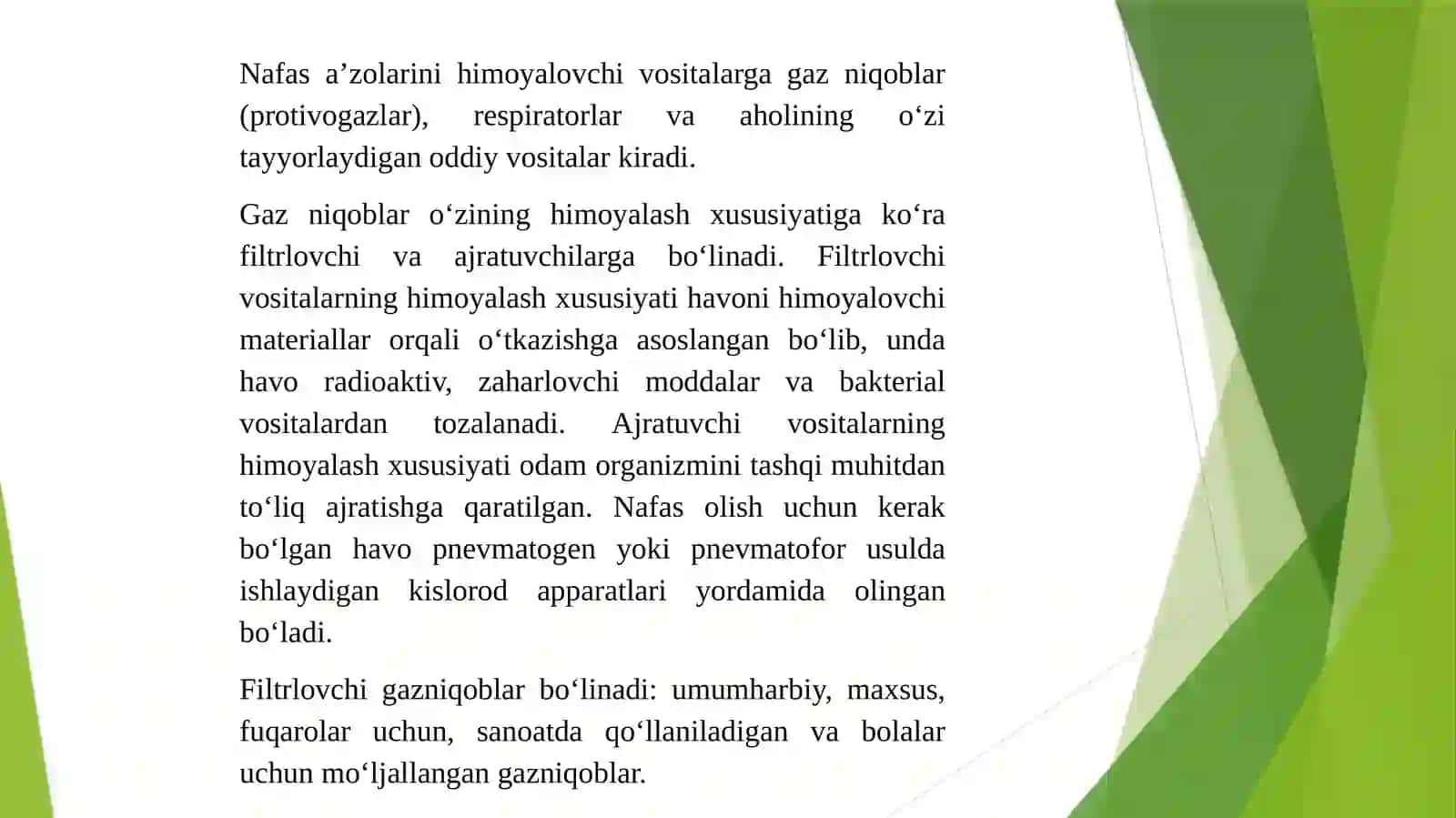 SHAXSIY HIMOYA VOSITALARI 3