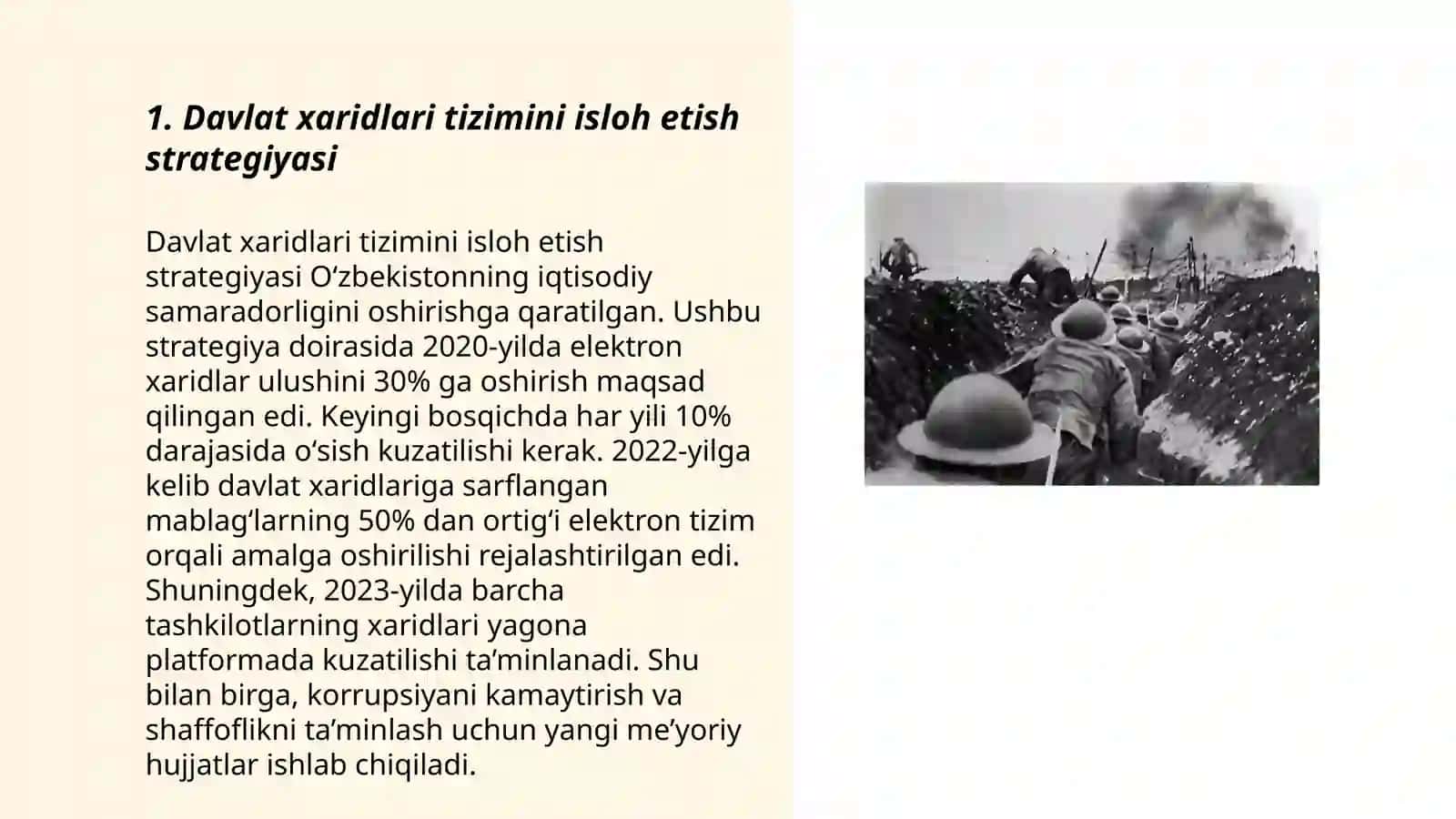 Davlat xaridlari tizimini isloh etish strategiyasi 3