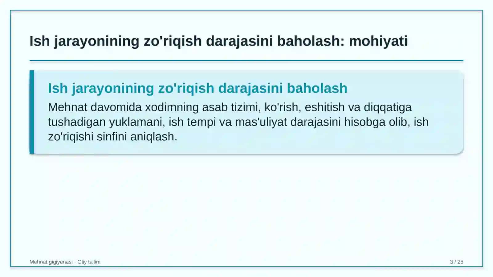 teatrlarda ish jarayonining zo'riqish darajasini baholash 1323 3