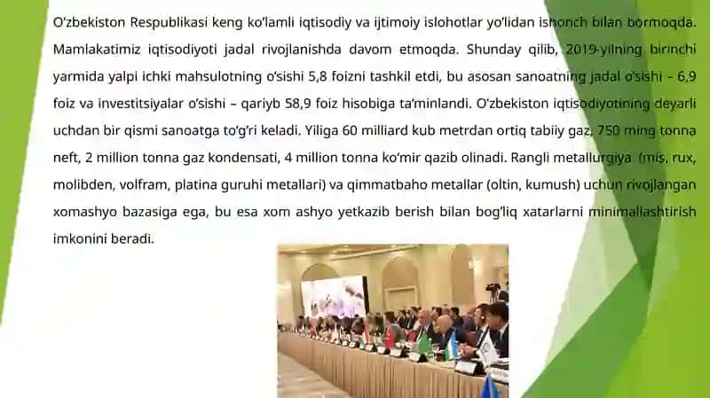 Yangi Oʻzbekistonda amalga oshirilayotgan maʼnaviy oʻzgarishlar 3