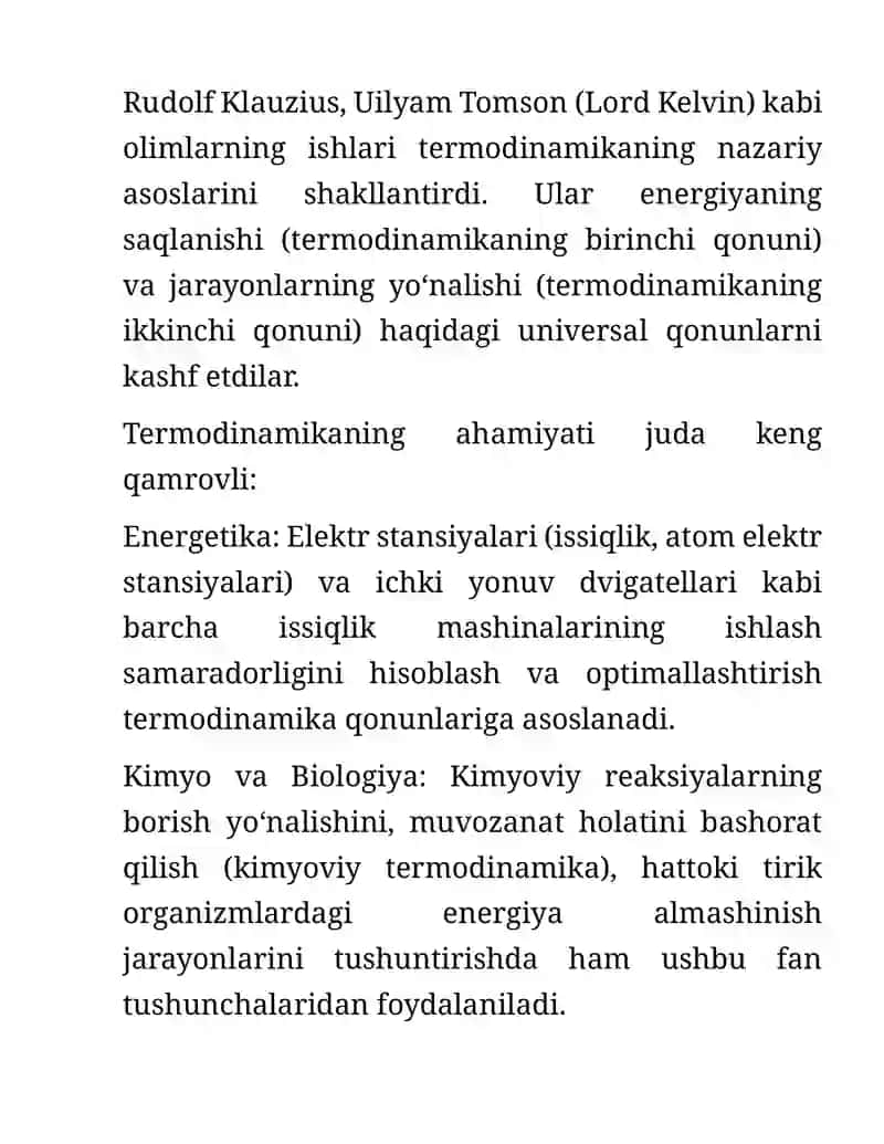 Termodinamika asoslari 3