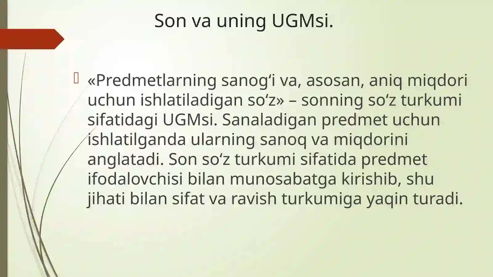 RAVISH SO`Z TURKUMI TURLARI 3