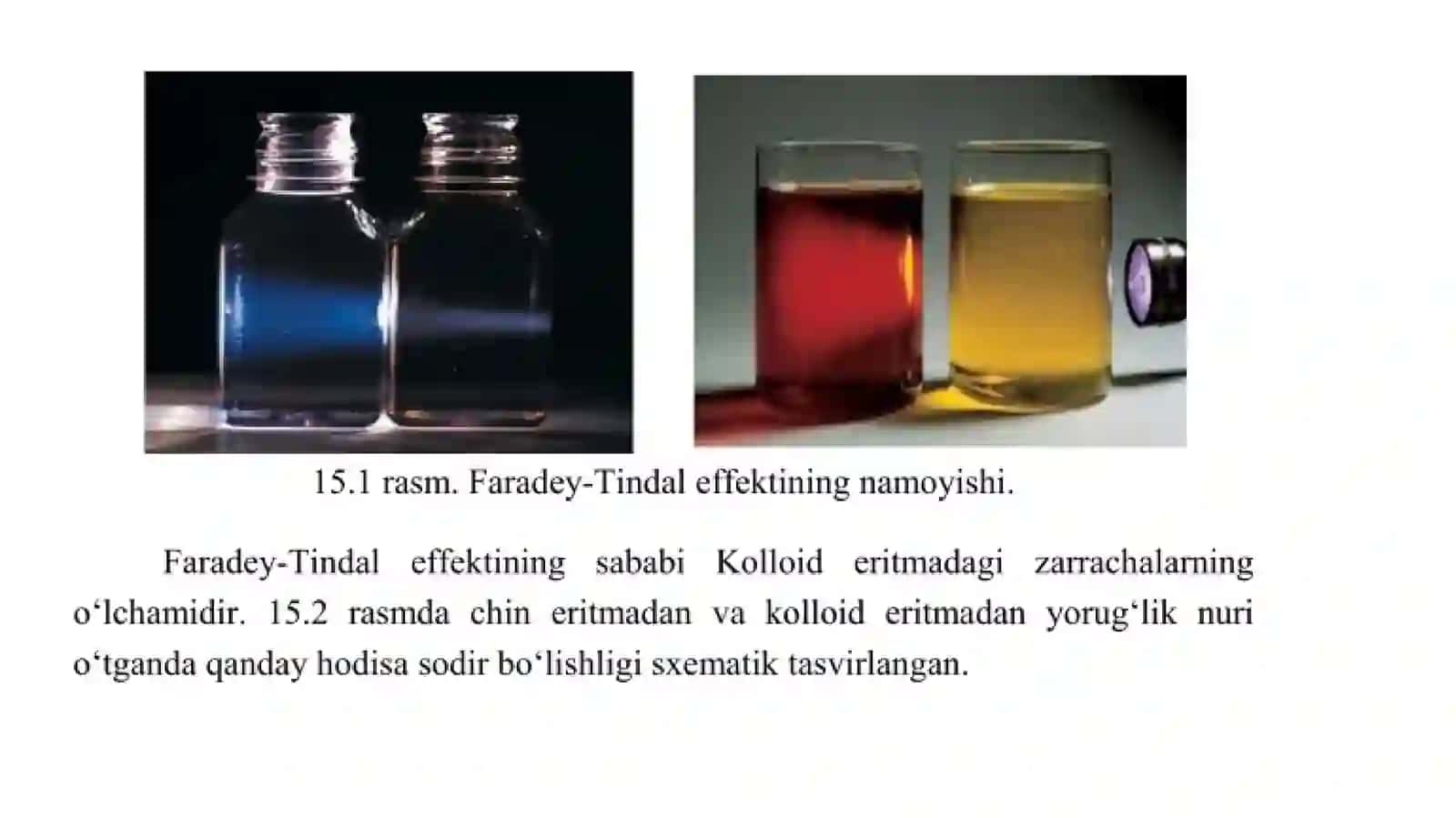Kolloid eritmalarning optik xossalari 3