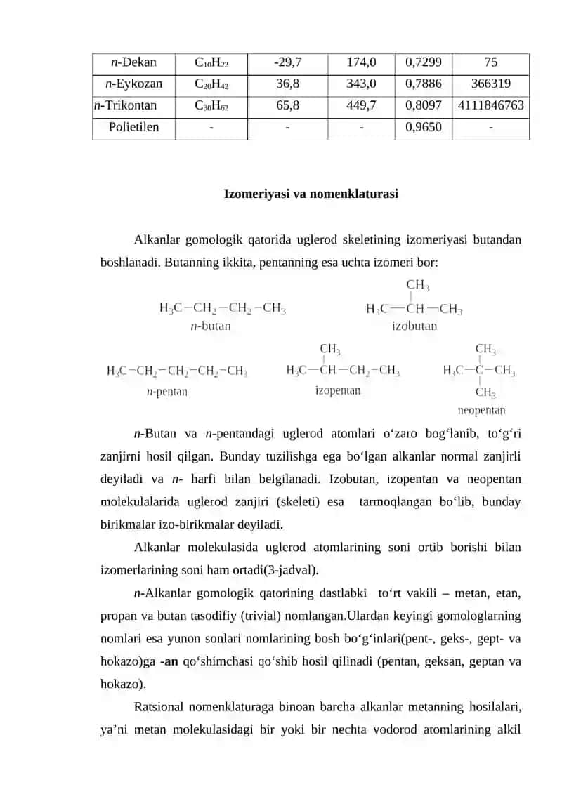 Alkanlar 3