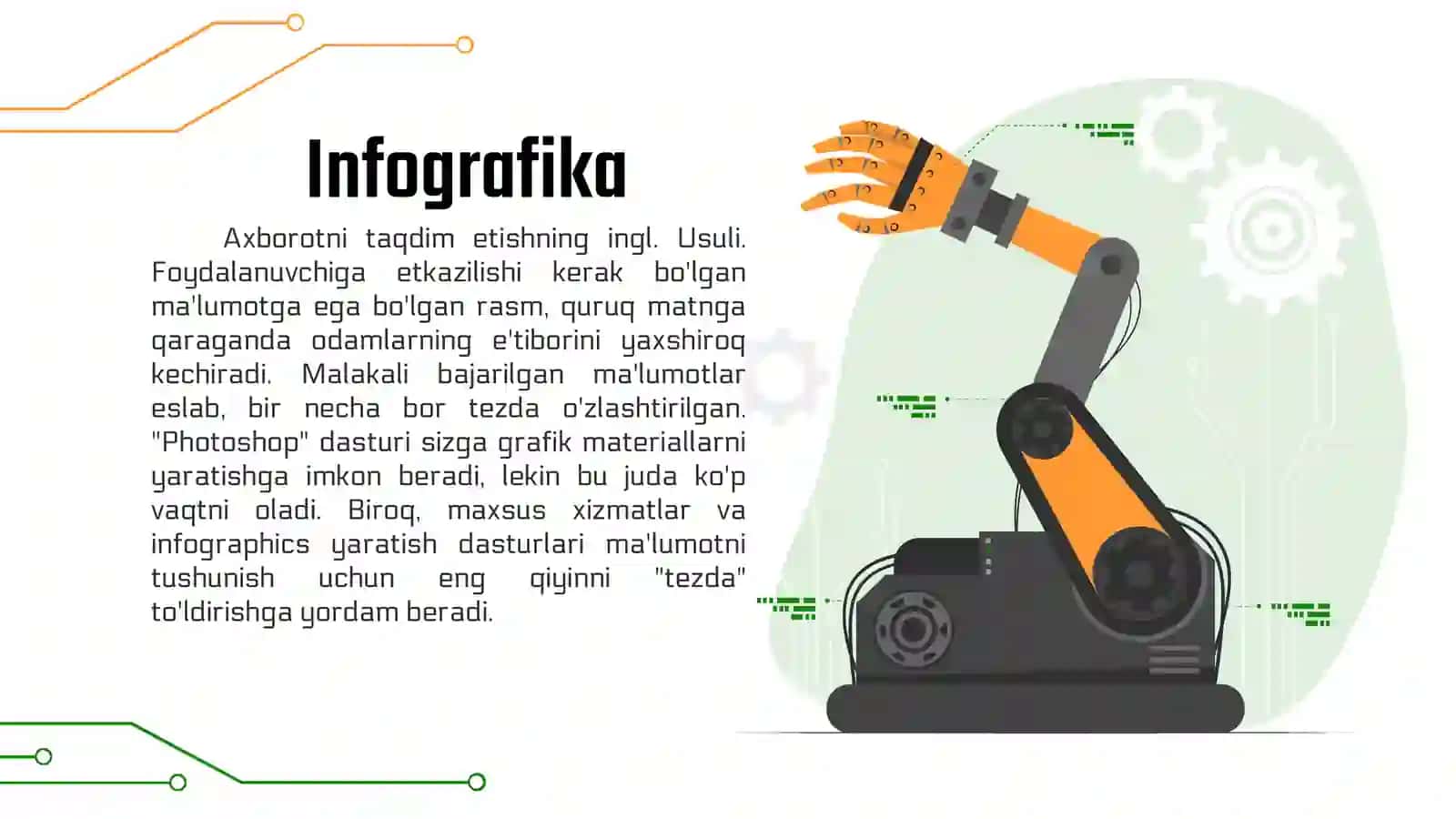 Infografika yaratishga oid turiy taminotlar (Mine Mood dasturi) 3