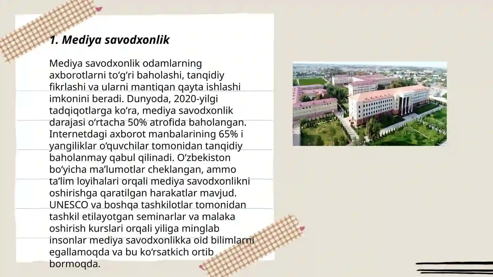 Mediya savodxonlik 3