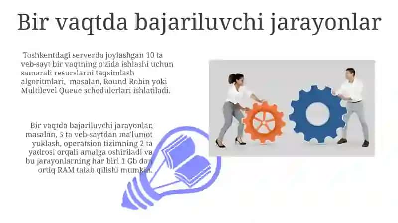 Bir vaqtda bajariluvchi jarayonlar 3