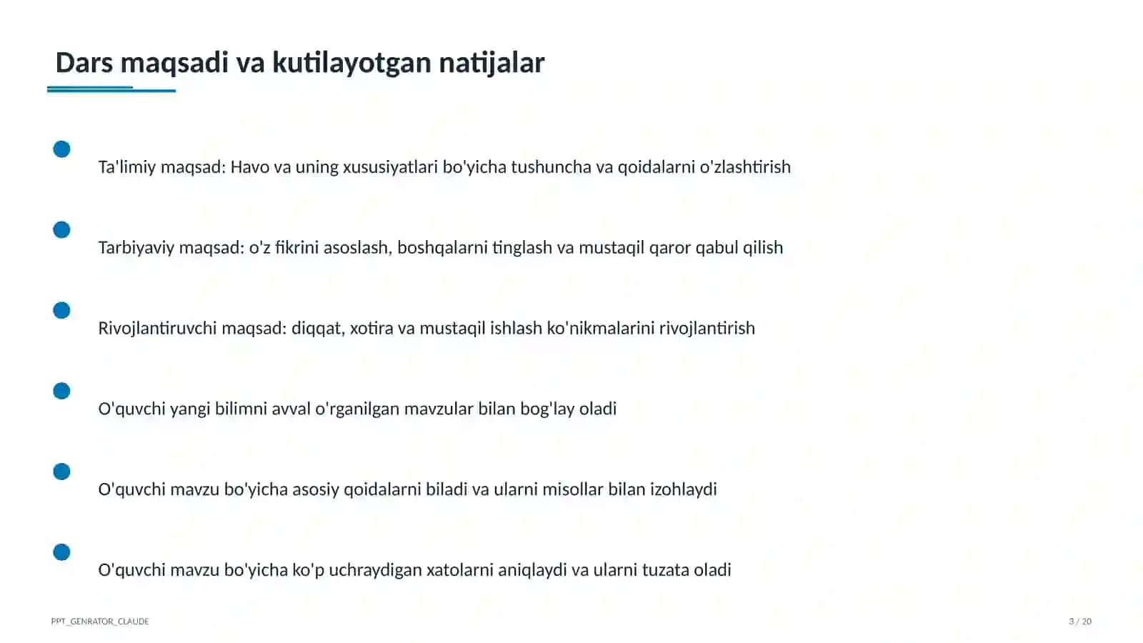 Havo va uning xususiyatlari (2-sinf) 3