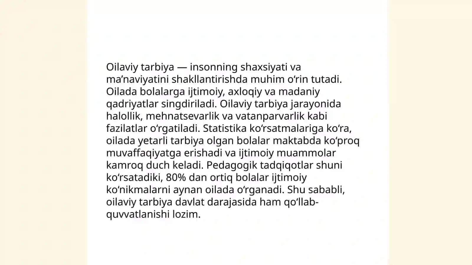 Oilaviy tarbiyaning mazmun mohiyati 3