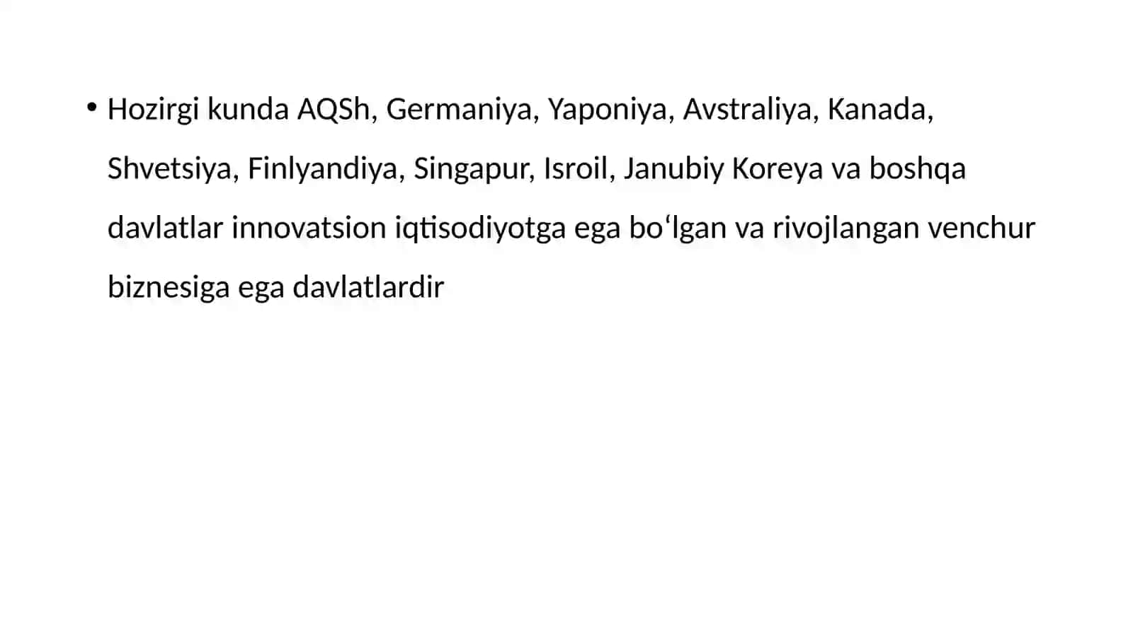 INNOVATSION IQTISODIYOT FANINING PREDMETI VA OB’YEKTI, INNOVATSIYALARNI RIVOJLANISH NAZARIYASIGA KIRISH 3