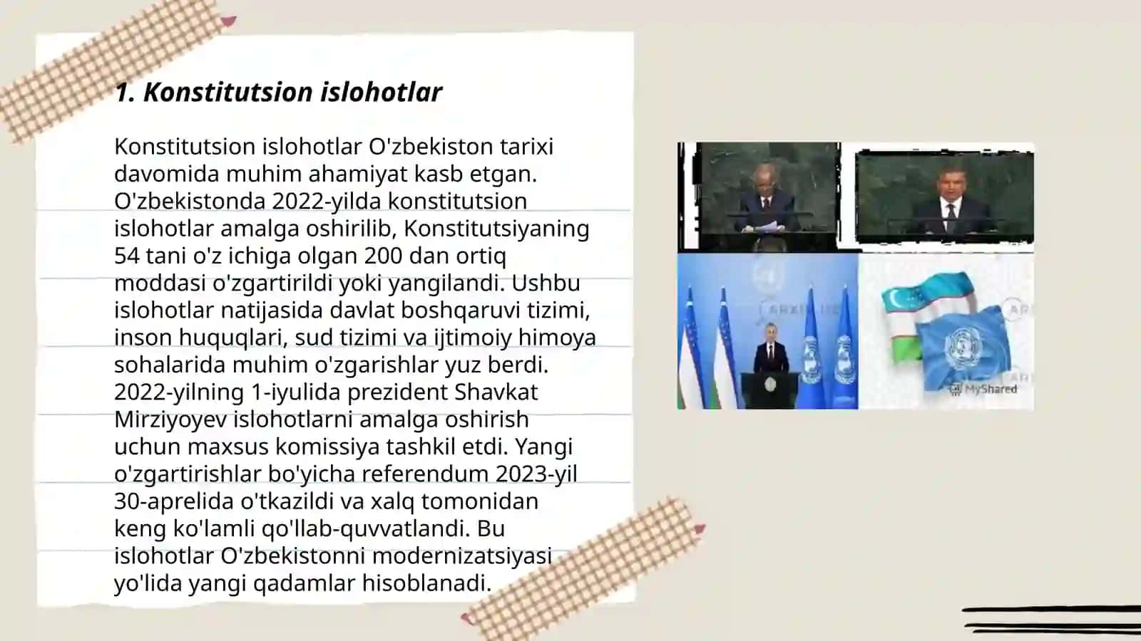 Konstitutsion islohotlar 3