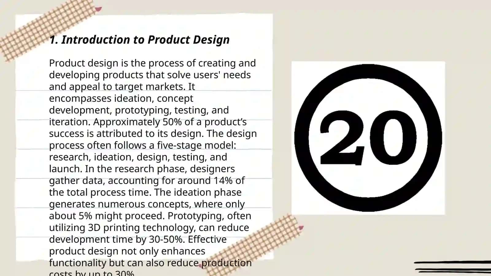 Poster on Product Design 3