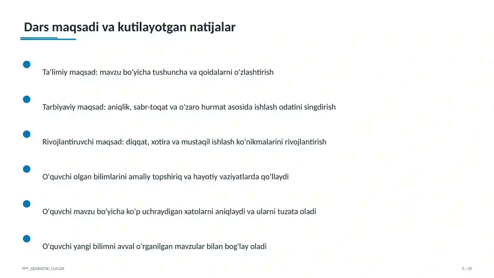 Ingliz tili (1–11) — o'quvchilar uchun 3