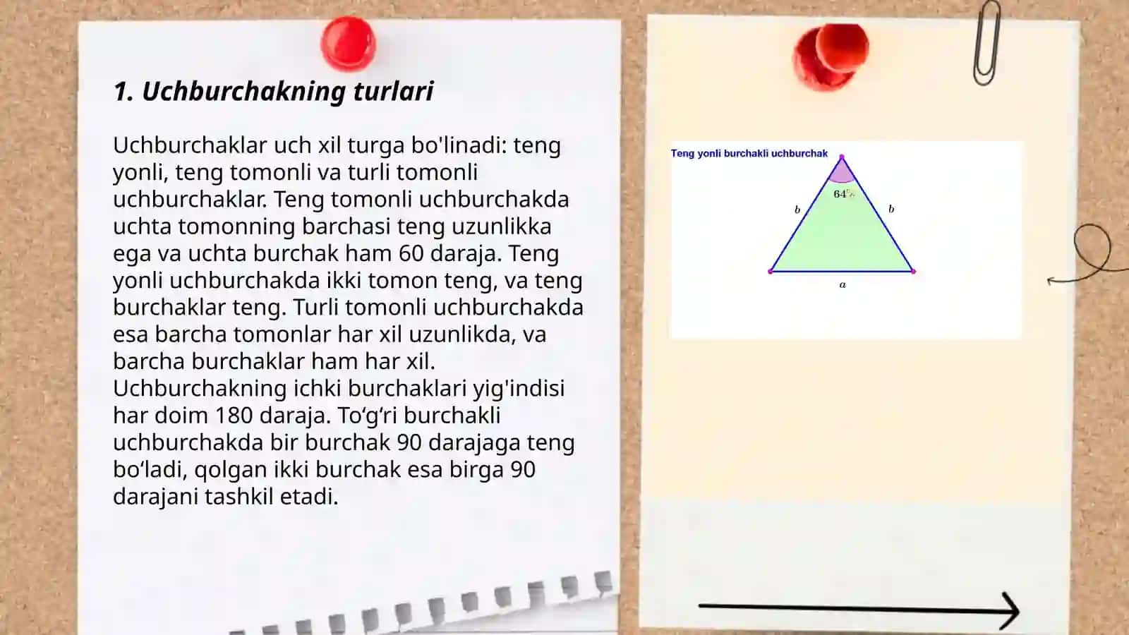 Uchburchaklar 3