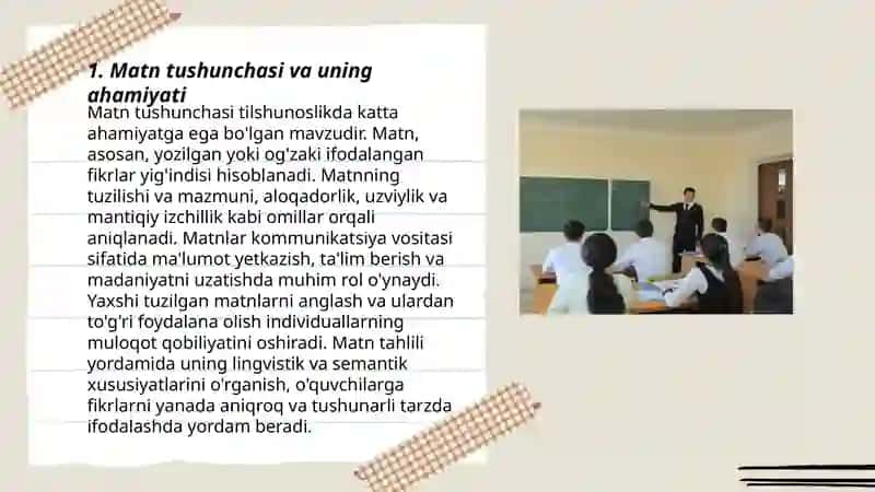 Matn va uning turlari 3