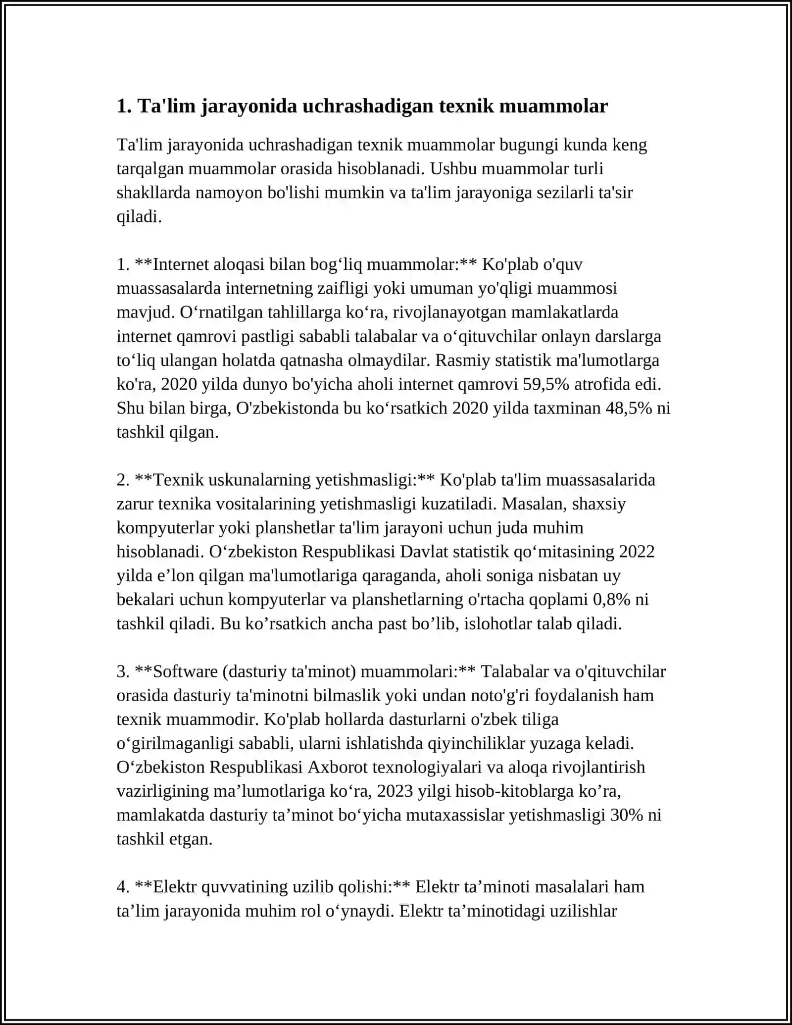 F. SHEPPARDNING O‘QITISH VA TUZATISH TEXNIKASI TIZIMI 3