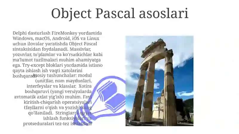 Delphi Dasturlash Tilining Asoslari 3