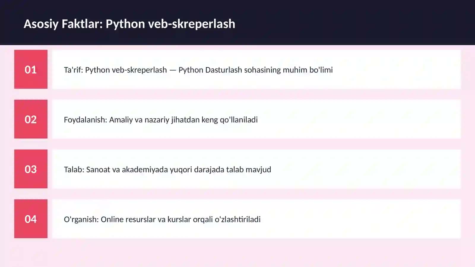 DASTURLASH | PYTHON DASTURLASH 3